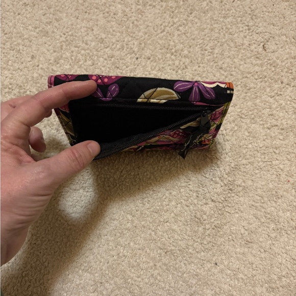 Vera Bradley TriFold Wallet in Pirouette Pink - Picture 3 of 7